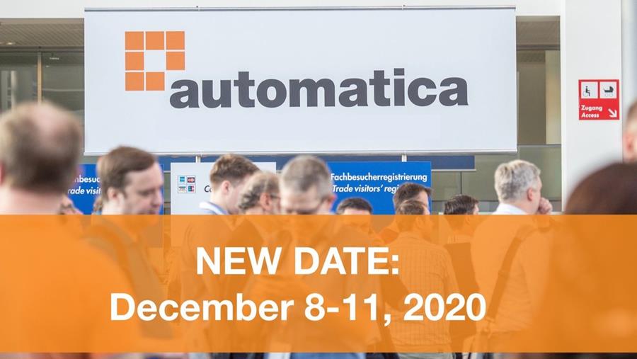 Automatica verplaatst naar 8-11 december 2020