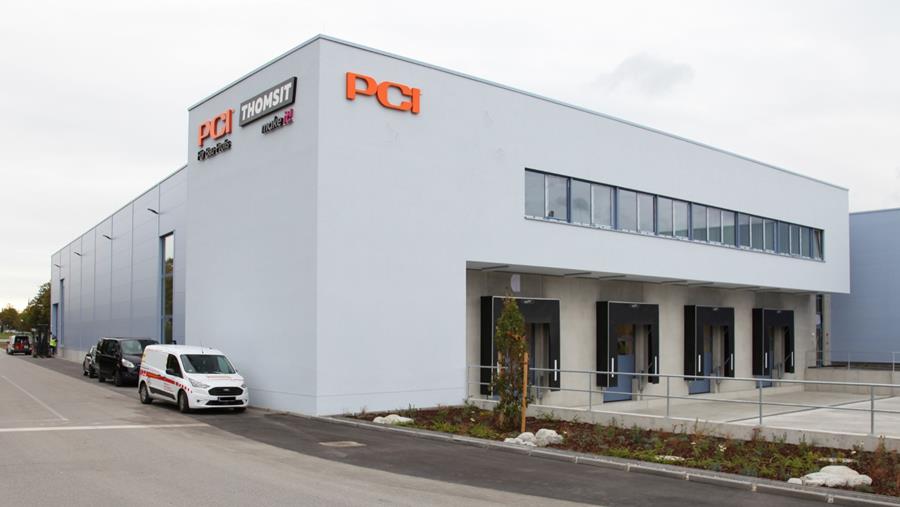 PCI opent nieuw ultramodern distributiecentrum in Augsburg