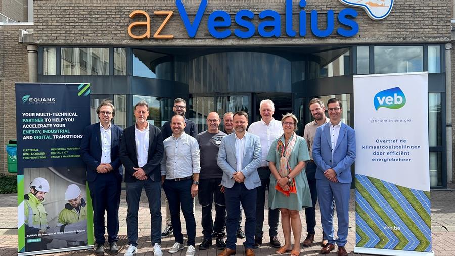 AZ Vesalius bespaart meer dan 5.600 ton CO₂