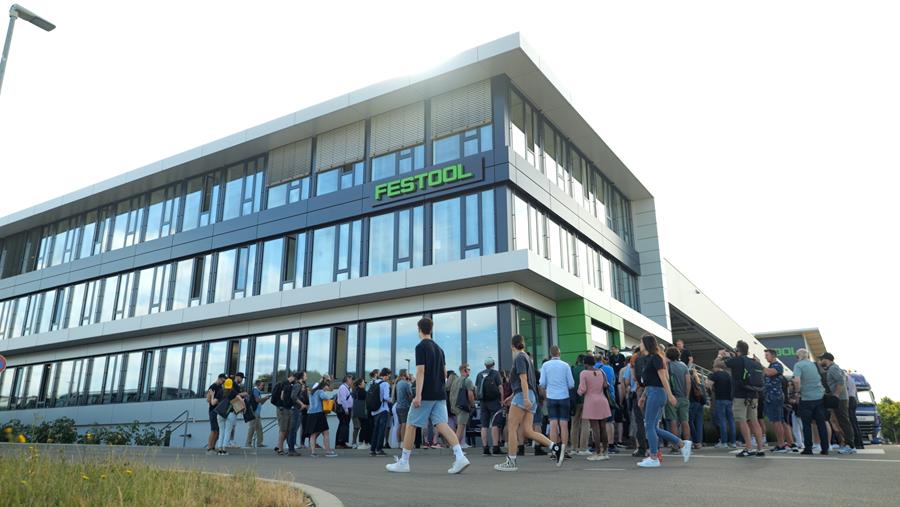 Vakpers en influencers ontdekken Festool-innovaties