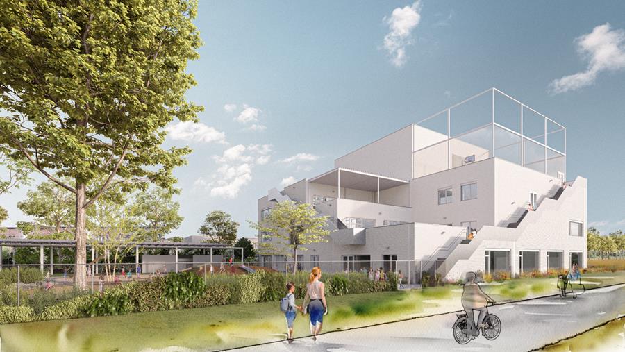 Ontwerp klaar voor nieuw stadsgebouw aan Koningin Fabiolalaan