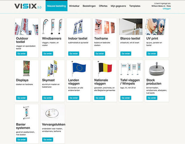 Visix lanceert online bestelplatform: Visix 3.0