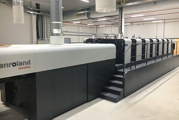 Heintz Van Landewyck investit dans une nouvelle presse six couleurs Roland 706