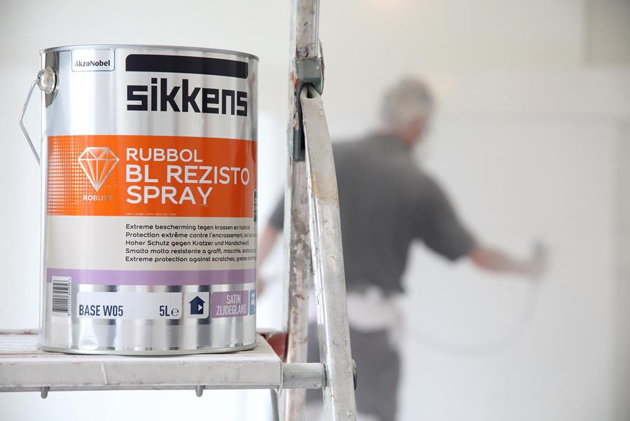 Lakken met 3D-versterking dankzij Sikkens Rubbol BL Rezisto Spray