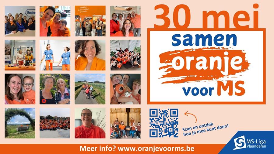 Vlaanderen kleurt oranje