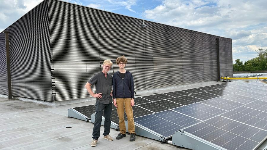 Student installeert onafhankelijk communicatienetwerk