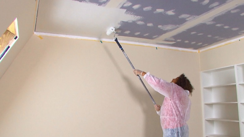 Hoe schilder je een plafond?